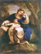 Jerzy Siemiginowski-Eleuter Madonna and Child oil painting reproduction